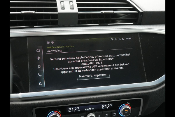 Audi Q3 45 TFSI e S Line Plug In Hybrid 245pk PHEV | Apple Carplay | Navigatie | Blis | Cruise Control | Virtual Cockpit | DAB | L.M"18 |