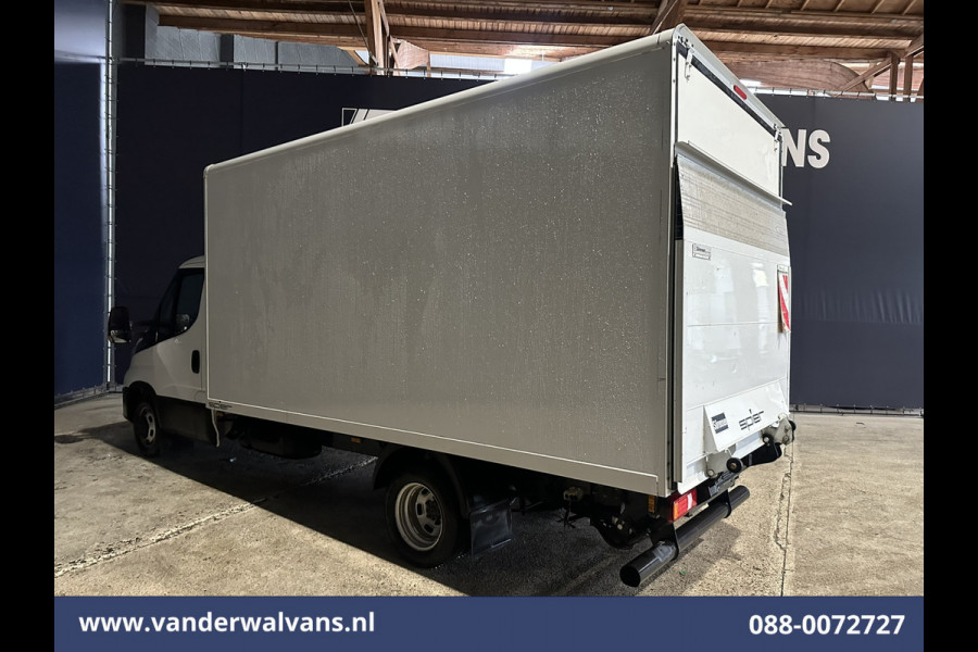 Iveco Daily 35C16V 157pk Bakwagen Laadklep Dubbel Lucht Euro6 Airco | Bijrijdersbank