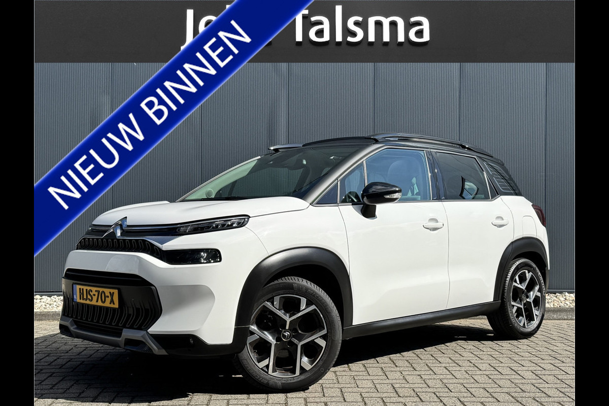 Citroën C3 Aircross 1.2 PureTech 110 Feel | Lederen bekleding | Panoramadak | Stoelverwarming | Navigatie