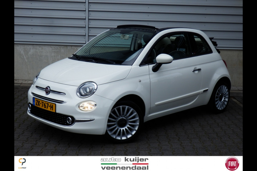 Fiat 500C 1.2 69pk Cabriolet | Automaat | 4 cil. | 16" | Apple Carpl / And