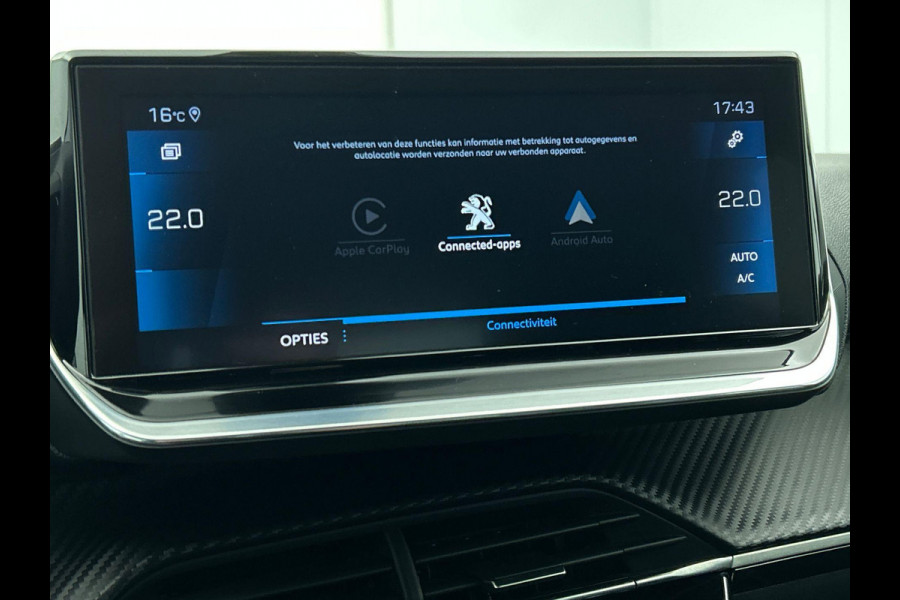 Peugeot 2008 1.2 PureTech 130pk Automaat Allure | Navigatie | Climate Control | Cruise Control | PDC V+A | Camera | Full LED | 17" LM Velgen | Stoelverwarming