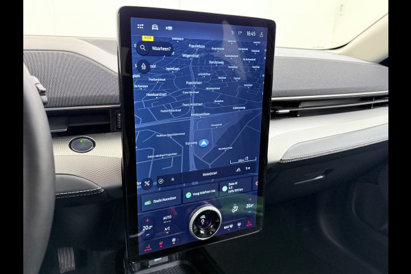 Ford Mustang Mach-E RWD 75 kWh Leer (semi-)Autopilot 360°Topview-Camera Adaptive-Cruise-Control Apple Carplay Bang&Olufsen B&O 18" Elektr.A-K DAB Lane-Assist Keyless-go Autonomous Emergency Braking SOH 94% ESP ASR Verkeersbordherkenning Vermoeidheidsherkenning Dodehoek-Detector 1e Eigenaar Origineel Nederlandse Auto Nieuwprijs €50.426