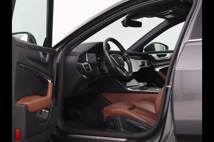 Audi A6 50 TFSIe quattro S edition | Panoramadak | Adaptive cruise | Nappaleder | Stoel & stuurverwarming | Camera | Trekhaak | Keyless | Adaptief onderstel | Carplay | Navigatie | Matrix LED | Getint glas | PHEV | Plug In