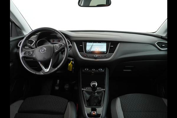 Opel Grandland X T131PK Apple Carplay Android Auto AGR-Comfortstoel Camera Navi Ecc Cruise Control Pdc DAB+ Regen-Lichtsensor Lane Assist Led Verkeersbord detectie Bluetooth Privacy Glas Lmv 17" Elegance 1e Eigenaar Origineel Nederlandse auto Euro 6