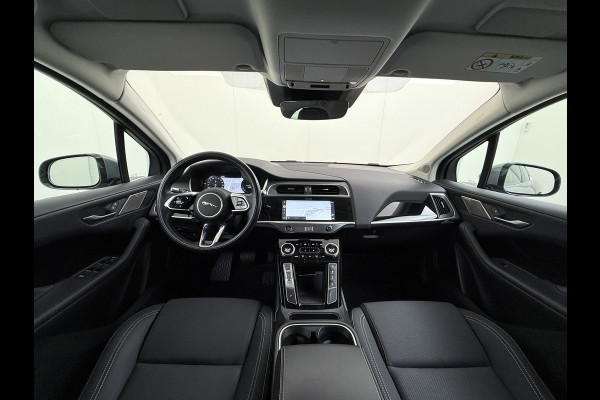 Jaguar I-PACE EV400 AWD Business Edition S 90kWh Leder 360°Camera Meridian®-Audio Stoel+Stuurverwarming Navi Ecc Apple Carplay Android Auto Cr Voorruitverwarming DAB+ Led Verkeersbord detectie Rijstrooksensor Wifi SOH 89% Origineel Nederlandse Auto Nieuwprijs  €72.475,-