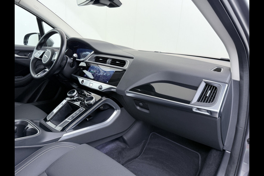 Jaguar I-PACE EV400 AWD Business Edition S 90kWh Leder 360°Camera Meridian®-Audio Stoel+Stuurverwarming Navi Ecc Apple Carplay Android Auto Cr Voorruitverwarming DAB+ Led Verkeersbord detectie Rijstrooksensor Wifi SOH 89% Origineel Nederlandse Auto Nieuwprijs  €72.475,-