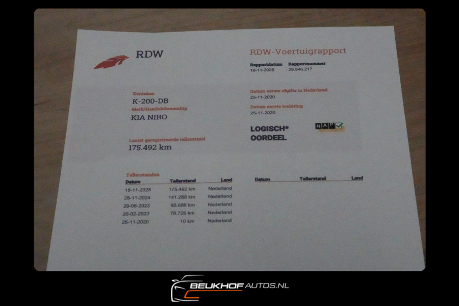 Kia e-Niro 64 kWh Leer JBL Sound Camera Trekhaak Keyless Pdc