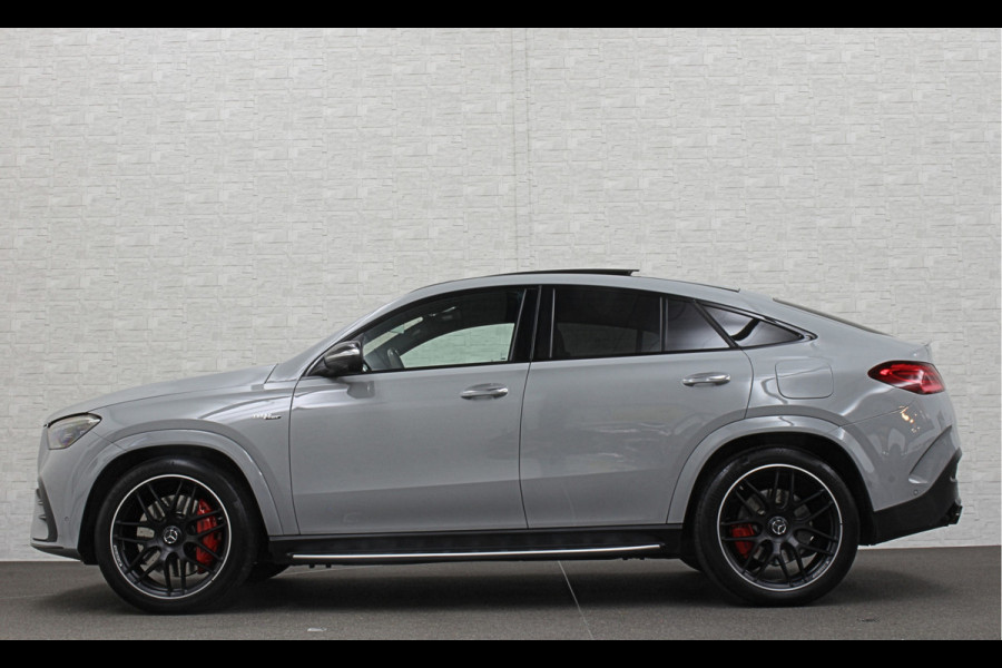 Mercedes-Benz GLE Coupé AMG 53 Hybrid | Carbon | Leder-Exclusief | Soft-Close | Panorama | Massage | 360 Camera | Stoelventilatie | ACC | Trekhaak | Burmester | Head-Up | 4-Zone Clima | Treeplanken | 22'' | Night-Pakket | ISO & Warmte-Werend Glas | Stoelverwarming V+A | Luchtvering | Stuur Carbon & Alcantara | Parfumering | Sfeerverlichting |