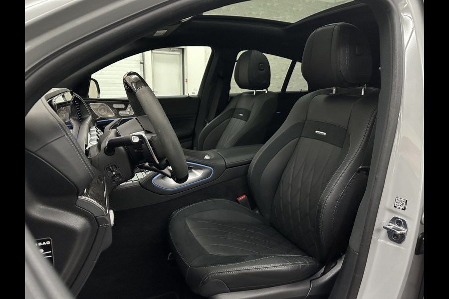 Mercedes-Benz GLE Coupé AMG 53 Hybrid | Carbon | Leder-Exclusief | Soft-Close | Panorama | Massage | 360 Camera | Stoelventilatie | ACC | Trekhaak | Burmester | Head-Up | 4-Zone Clima | Treeplanken | 22'' | Night-Pakket | ISO & Warmte-Werend Glas | Stoelverwarming V+A | Luchtvering | Stuur Carbon & Alcantara | Parfumering | Sfeerverlichting |