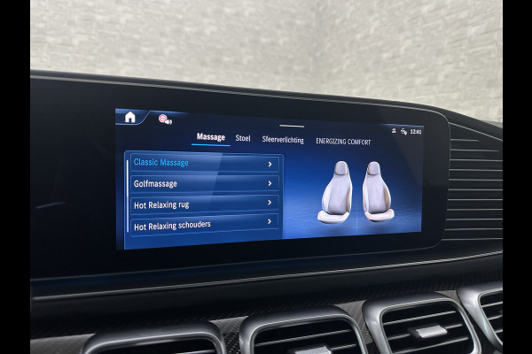 Mercedes-Benz GLE Coupé AMG 53 Hybrid | Carbon | Leder-Exclusief | Soft-Close | Panorama | Massage | 360 Camera | Stoelventilatie | ACC | Trekhaak | Burmester | Head-Up | 4-Zone Clima | Treeplanken | 22'' | Night-Pakket | ISO & Warmte-Werend Glas | Stoelverwarming V+A | Luchtvering | Stuur Carbon & Alcantara | Parfumering | Sfeerverlichting |