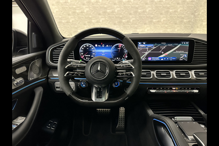 Mercedes-Benz GLE Coupé AMG 53 Hybrid | Carbon | Leder-Exclusief | Soft-Close | Panorama | Massage | 360 Camera | Stoelventilatie | ACC | Trekhaak | Burmester | Head-Up | 4-Zone Clima | Treeplanken | 22'' | Night-Pakket | ISO & Warmte-Werend Glas | Stoelverwarming V+A | Luchtvering | Stuur Carbon & Alcantara | Parfumering | Sfeerverlichting |
