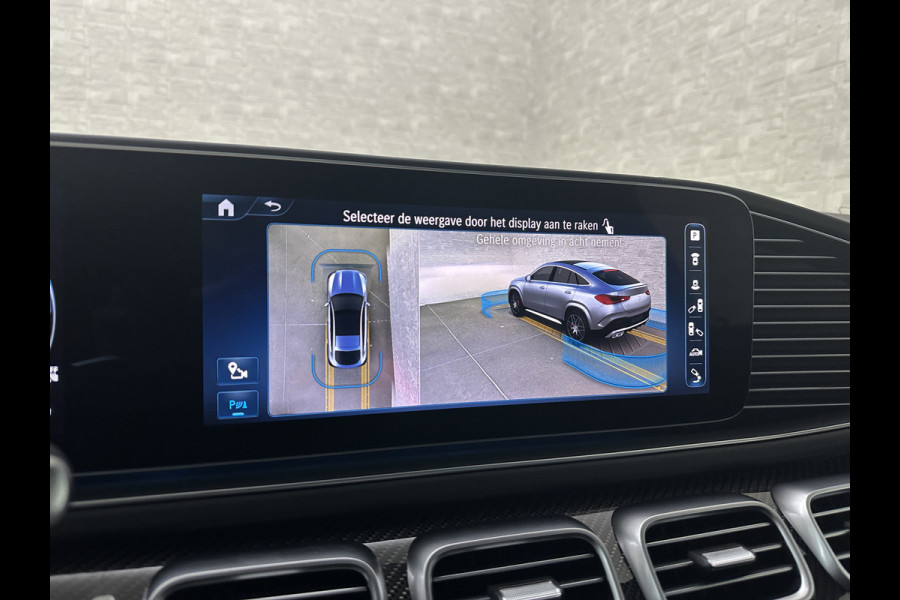 Mercedes-Benz GLE Coupé AMG 53 Hybrid | Carbon | Leder-Exclusief | Soft-Close | Panorama | Massage | 360 Camera | Stoelventilatie | ACC | Trekhaak | Burmester | Head-Up | 4-Zone Clima | Treeplanken | 22'' | Night-Pakket | ISO & Warmte-Werend Glas | Stoelverwarming V+A | Luchtvering | Stuur Carbon & Alcantara | Parfumering | Sfeerverlichting |