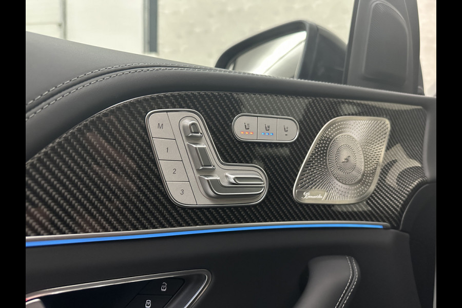 Mercedes-Benz GLE Coupé AMG 53 Hybrid | Carbon | Leder-Exclusief | Soft-Close | Panorama | Massage | 360 Camera | Stoelventilatie | ACC | Trekhaak | Burmester | Head-Up | 4-Zone Clima | Treeplanken | 22'' | Night-Pakket | ISO & Warmte-Werend Glas | Stoelverwarming V+A | Luchtvering | Stuur Carbon & Alcantara | Parfumering | Sfeerverlichting |