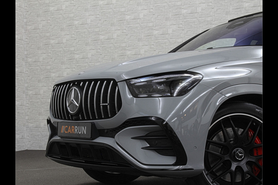 Mercedes-Benz GLE Coupé AMG 53 Hybrid | Carbon | Leder-Exclusief | Soft-Close | Panorama | Massage | 360 Camera | Stoelventilatie | ACC | Trekhaak | Burmester | Head-Up | 4-Zone Clima | Treeplanken | 22'' | Night-Pakket | ISO & Warmte-Werend Glas | Stoelverwarming V+A | Luchtvering | Stuur Carbon & Alcantara | Parfumering | Sfeerverlichting |