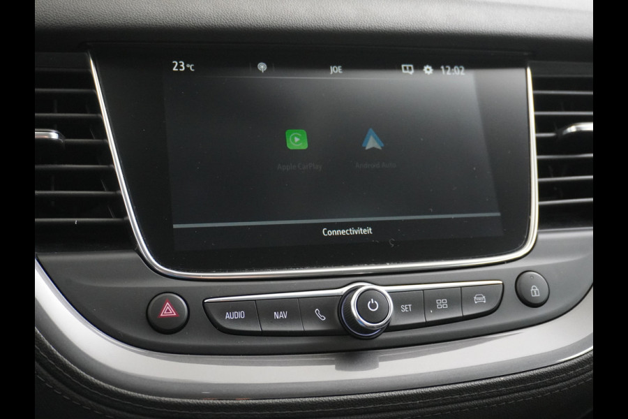Opel Grandland X T 131pk 360Camera Navi 1/2Leer Apple/AndroidPdc Dab Ecc Tel. Isofix Mistlampen Blindspot Lane-dep. Bordherk. Usb Bluetooth CruiseControl Licht-/Zichtpakket Elek.Inkl.spiegels Elek.Ramen Led 17''LM 1.2 Turbo Business Elegance NL-auto! B- klasse EURO 6 Origin.NLse auto Volledig Dealer onderhouden laatste beurt bij 101.000km