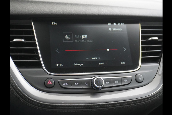 Opel Grandland X T 131pk 360Camera Navi 1/2Leer Apple/AndroidPdc Dab Ecc Tel. Isofix Mistlampen Blindspot Lane-dep. Bordherk. Usb Bluetooth CruiseControl Licht-/Zichtpakket Elek.Inkl.spiegels Elek.Ramen Led 17''LM 1.2 Turbo Business Elegance NL-auto! B- klasse EURO 6 Origin.NLse auto Volledig Dealer onderhouden laatste beurt bij 101.000km