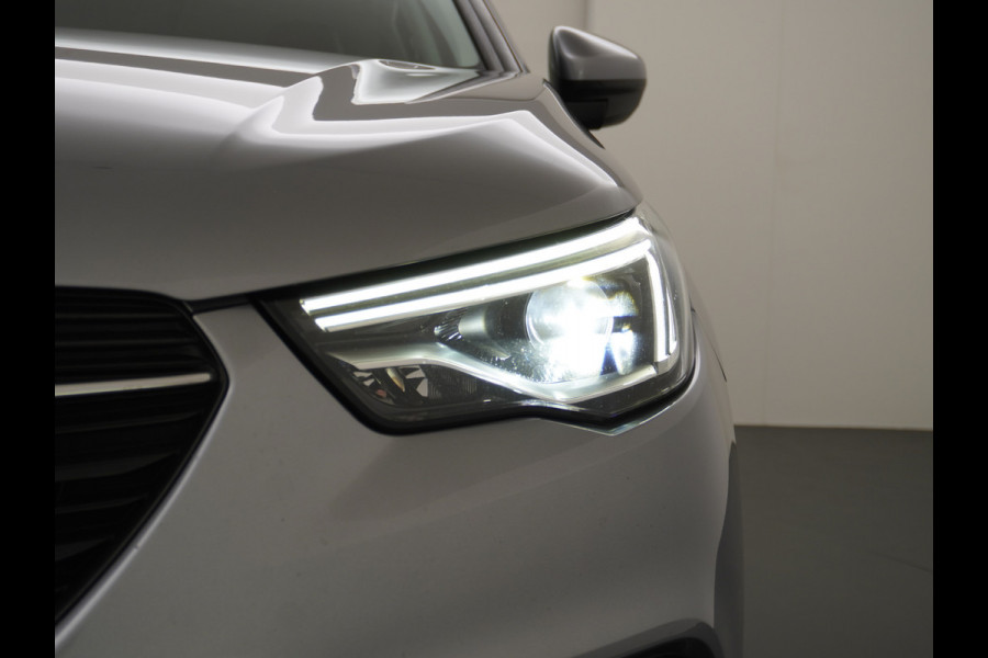 Opel Grandland X T 131pk 360Camera Navi 1/2Leer Apple/AndroidPdc Dab Ecc Tel. Isofix Mistlampen Blindspot Lane-dep. Bordherk. Usb Bluetooth CruiseControl Licht-/Zichtpakket Elek.Inkl.spiegels Elek.Ramen Led 17''LM 1.2 Turbo Business Elegance NL-auto! B- klasse EURO 6 Origin.NLse auto Volledig Dealer onderhouden laatste beurt bij 101.000km