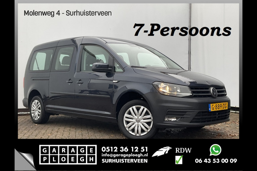 Volkswagen Caddy Maxi 7-Pers 1.4 TSI 131pk Aut7 Airco Navi Cruise 7 Persoons 2x Schuifdeur 7P.