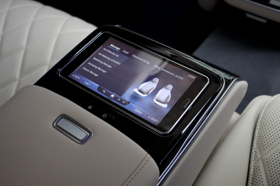 Mercedes-Benz S-Klasse 580 e Lang AMG Line | Airmatic | Distronic+ | Chauffeurspakket | Zonweringspakket | Massage V+A | | MBUX Tablet | Burmester | HUD | Stoelventilatie V+A | Nekverwarming |