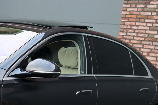 Mercedes-Benz S-Klasse 580 e Lang AMG Line | Airmatic | Distronic+ | Chauffeurspakket | Zonweringspakket | Massage V+A | | MBUX Tablet | Burmester | HUD | Stoelventilatie V+A | Nekverwarming |