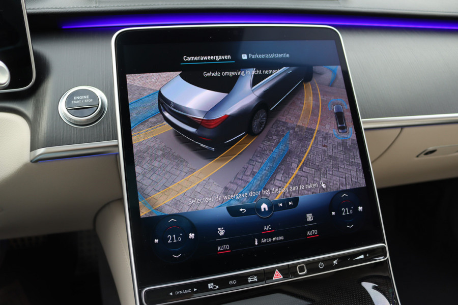 Mercedes-Benz S-Klasse 580 e Lang AMG Line | Airmatic | Distronic+ | Chauffeurspakket | Zonweringspakket | Massage V+A | | MBUX Tablet | Burmester | HUD | Stoelventilatie V+A | Nekverwarming |