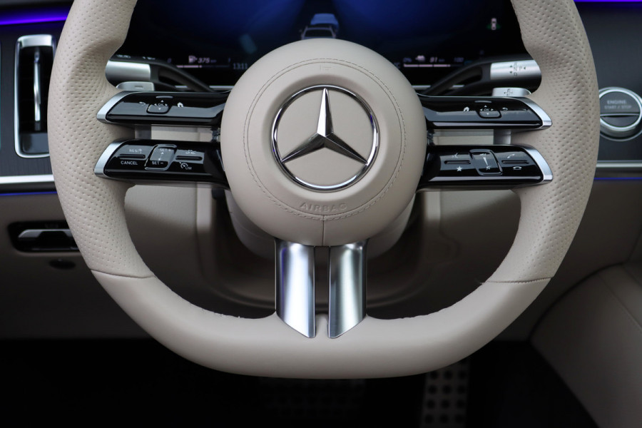 Mercedes-Benz S-Klasse 580 e Lang AMG Line | Airmatic | Distronic+ | Chauffeurspakket | Zonweringspakket | Massage V+A | | MBUX Tablet | Burmester | HUD | Stoelventilatie V+A | Nekverwarming |