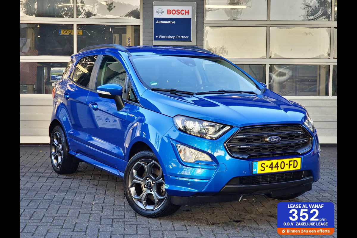Ford EcoSport 1.0 EcoBoost ST-Line|B&O|Trekhaak|LED|Camera|Carplay|Stoel&Stuur-verwarming|