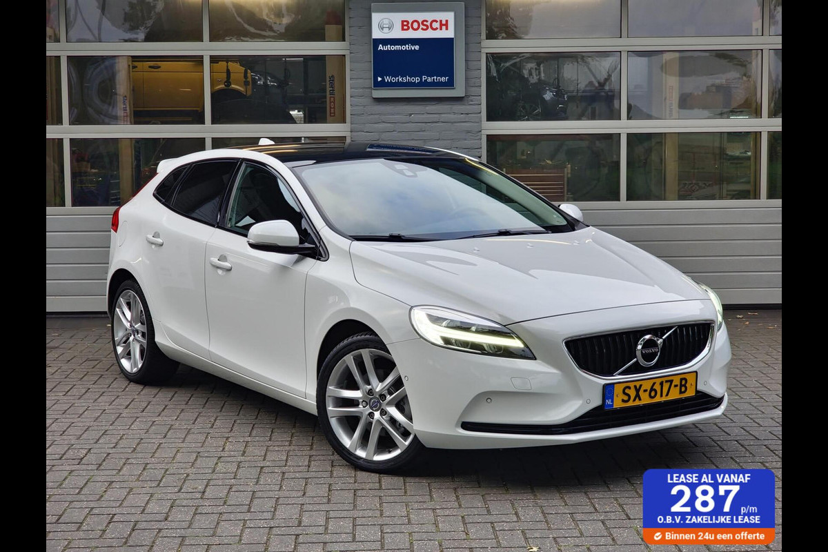 Volvo V40 2.0 T3 Dynamic Edition|Trekhaak|Pano||leder|H&D|LED|18-inch|Camera|