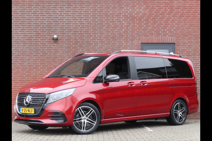 Mercedes-Benz V-Klasse 220d Lang AMG Pakket Dubbel Cabine LED/LEER/Trekhaak