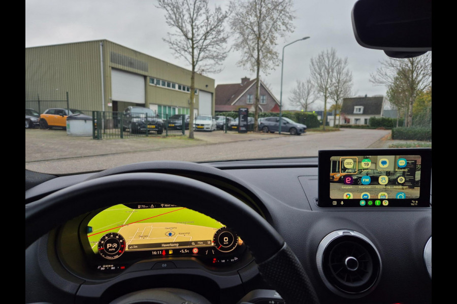 Audi A3 3x 1e eig. S Line Edition Massage Android CarPlay Apple Virtual dash Adaptieve Cruise Line Assist Navi NAP 1.5 TFSI Sport