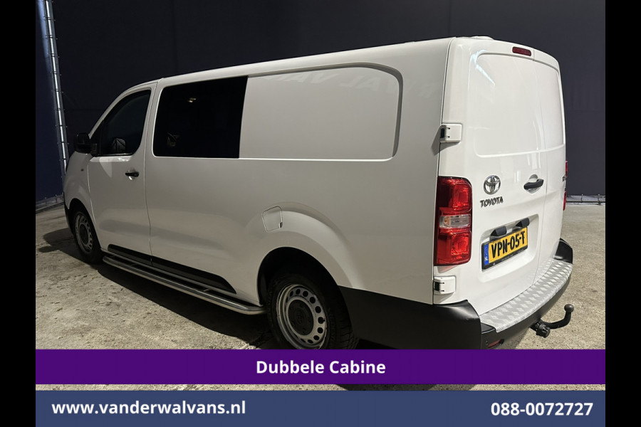 Toyota ProAce 2.0 D-4D 145pk L3H1 Dubbele Cabine Euro6 Airco | 6-zits | Navigatie | Apple Carplay Cruisecontol, Android Auto, 2500kg Trekhaak, Sidebars, Parkeersensoren, Bijrijdersbank