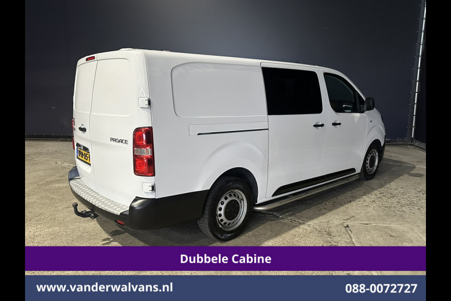 Toyota ProAce 2.0 D-4D 145pk L3H1 Dubbele Cabine Euro6 Airco | 6-zits | Navigatie | Apple Carplay Cruisecontol, Android Auto, 2500kg Trekhaak, Sidebars, Parkeersensoren, Bijrijdersbank