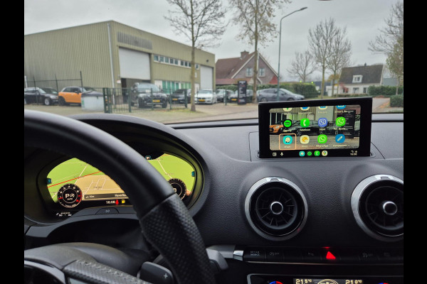 Audi A3 3x 1e eig. S Line Edition Massage Android CarPlay Apple Virtual dash Adaptieve Cruise Line Assist Navi NAP 1.5 TFSI Sport