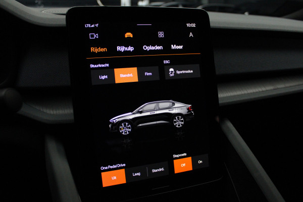 Polestar 2 Long Range Dual Motor 78 kWh Pano 360° Pilot ACC Alcantara Stuurverwarming Stoelverwarming voor & achter LM velgen