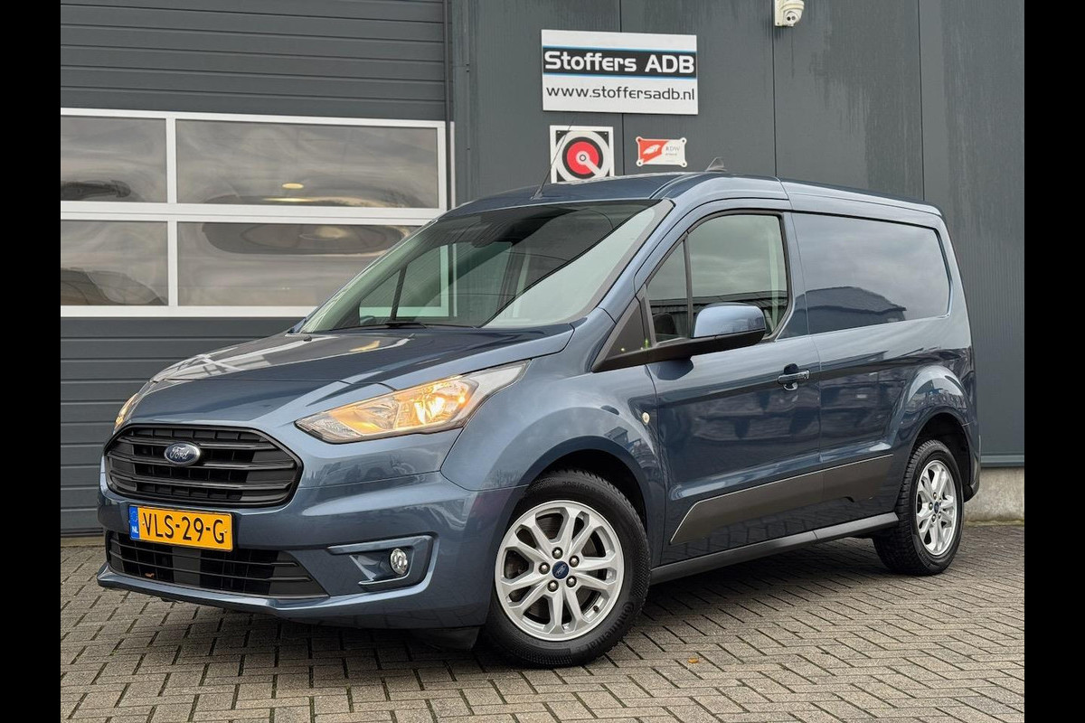 Ford Transit Connect 1.5 EcoBlue 120pk L1 Limited Automaat | Navi | Trekhaak | 3 zits | Camera | CarPlay | Climate | Keyless | PDC