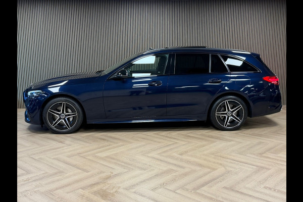 Mercedes-Benz C-Klasse Estate C300e AMG Line Plug-in hybride PANORAMADAK AIRCO CAMERA CRUISE SFEERVERLICHTING LEDER KEYLESS START