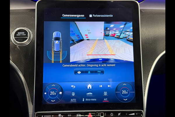 Mercedes-Benz C-Klasse Estate C300e AMG Line Plug-in hybride PANORAMADAK AIRCO CAMERA CRUISE SFEERVERLICHTING LEDER KEYLESS START