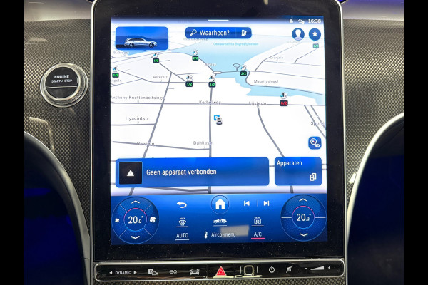 Mercedes-Benz C-Klasse Estate C300e AMG Line Plug-in hybride PANORAMADAK AIRCO CAMERA CRUISE SFEERVERLICHTING LEDER KEYLESS START