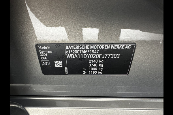 BMW 3-serie 320d High Executive Edition (INCL.BTW) *LUXURY-LEATHER | FULL-LED | DIGI-COCKPIT | HEATED-SPORTSEATS | HIFI-SOUND | NAVI-FULLMAP | KEYLESS | CAMERA | PRIVACY-GLASS | SHIFT-PADDLES | DAB+ | ECC | PDC | CRUISE | 19''ALU*