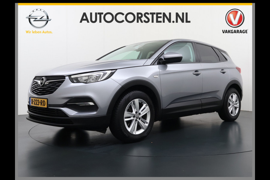 Opel Grandland X T131PK Trekhaak Navi Ecc Pdc Apple Carplay Android Auto Cruise Control Edition Lmv Licht-Regensensor Verkeersbordlezer PrivacyGlas IntelliLink Bluetooth Origineel Nederlandse Auto 1.400KG Trekgewicht! € 35.000 nieuw! Bij ons volledig Onderhouden