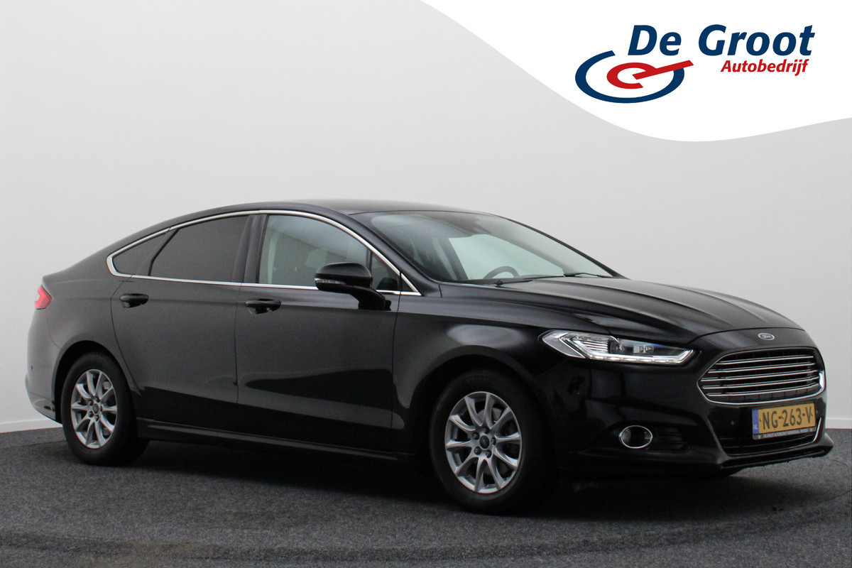 Ford Mondeo 1.5 Titanium Climate, Cruise, Navigatie, Bluetooth, Rijstrooksensor, LED, Keyless, 16''