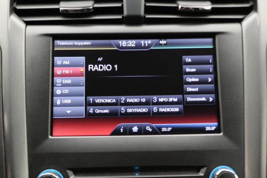 Ford Mondeo 1.5 Titanium Climate, Cruise, Navigatie, Bluetooth, Rijstrooksensor, LED, Keyless, 16''