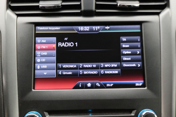 Ford Mondeo 1.5 Titanium Climate, Cruise, Navigatie, Bluetooth, Rijstrooksensor, LED, Keyless, 16''