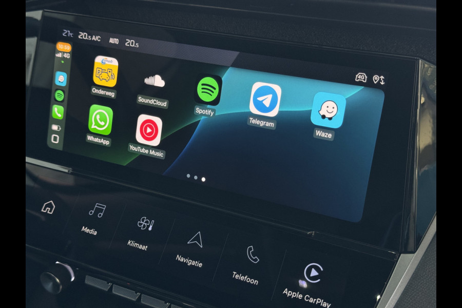 Peugeot 408 ALLURE 130 PK COMFORT XL.NAVI 180. CAMERA LED HALF LEER