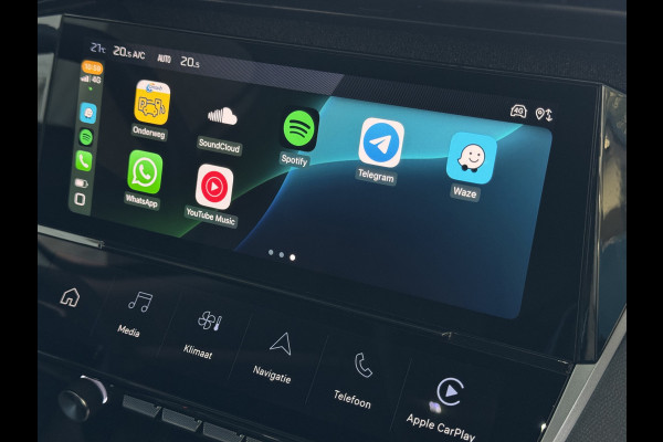 Peugeot 408 ALLURE 130 PK COMFORT XL.NAVI 180. CAMERA LED HALF LEER