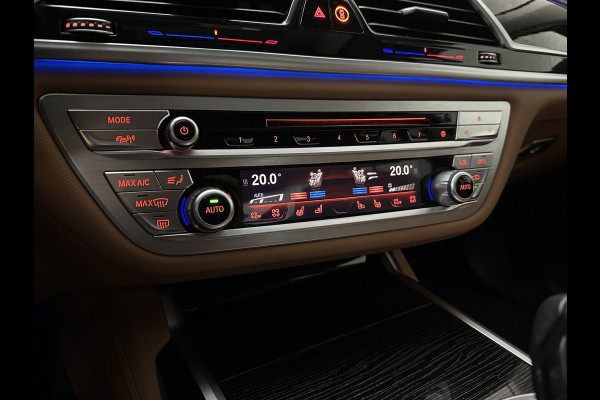 BMW 7 Serie 730d xDrive | Schuifdak | Massage | 360 Camera | Soft-Close | ACC | Laser-LED | Indiv. Leder | Luchtvering | Achterasbesturing | Comfortstoelen | Stoelventilatie | Head-Up | 4-Zone Clima | Keyless-Entry | Driving Assist Pro. | Sfeerverlichting |