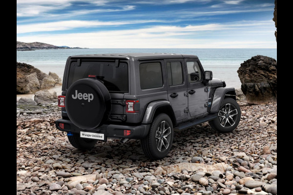 Jeep Wrangler Unlimited 4xe 380 Sahara | MY25 | 22" Brute velgen | Geel kenteken !