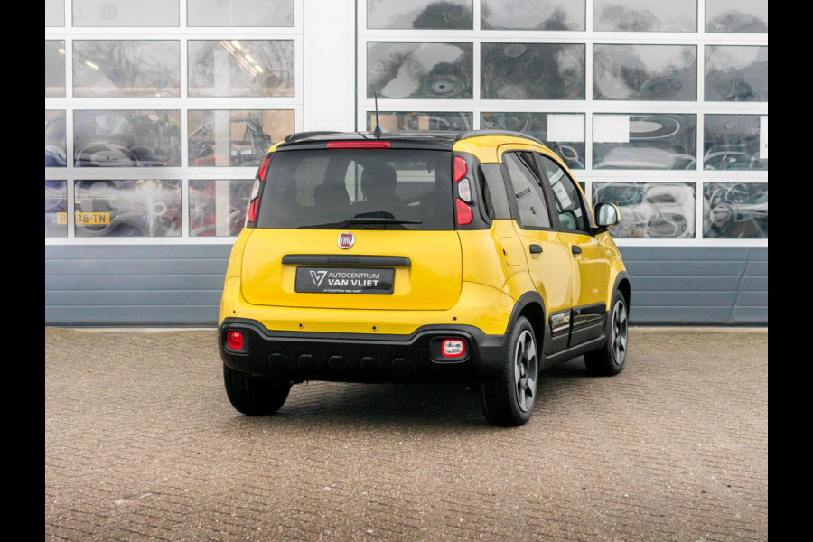 Fiat Panda Hybrid Pandina | Airco | Cruise | Priv Glass | Dakrails | 15" | PDC | Apple Carply | Bicolore