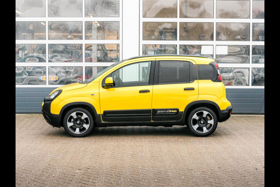 Fiat Panda Hybrid Pandina | Airco | Cruise | Priv Glass | Dakrails | 15" | PDC | Apple Carply | Bicolore