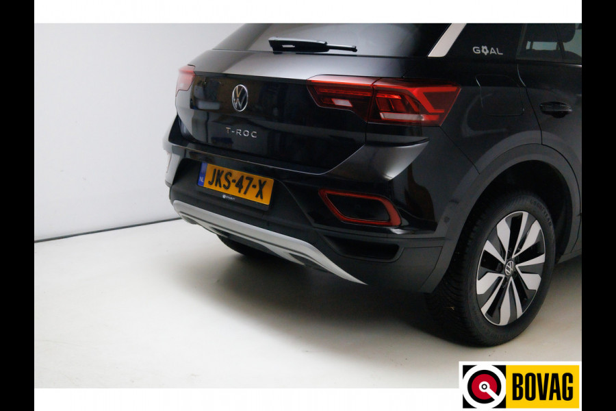 Volkswagen T-Roc 1.0 TSI Goal Edition | Stoelverw. | Apple Carplay / Android auto | PDC V+A | Adaptive cruise Travel Assist, Automatisch inparkeren, Climate control, all season banden, extra getint glas achter